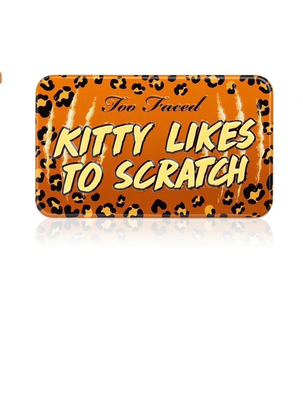 Too Faced Kitty Likes to Scratch Eyeshadow Palette - Orange, Black, Yellow